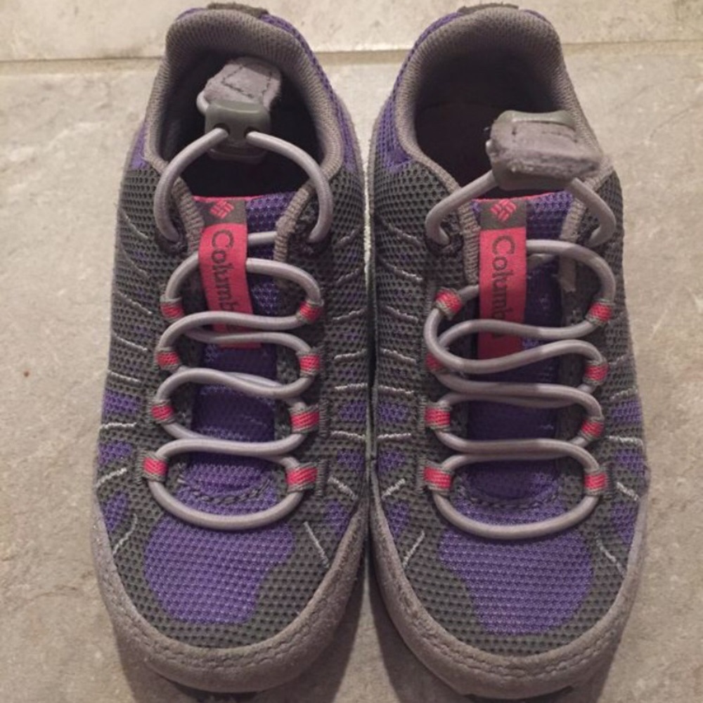 Columbia Girls Waterproof Hiking Shoes (8T)